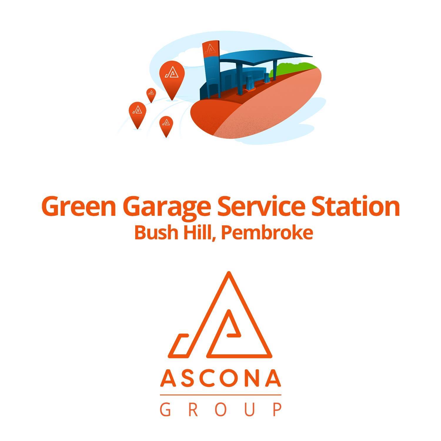 ascona garage cleaning logo client pembroke