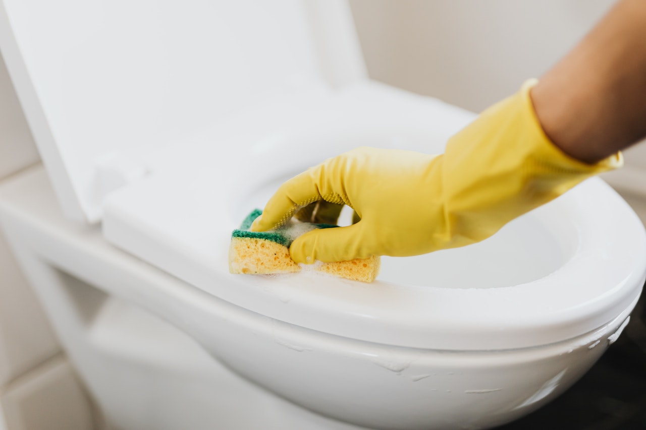 photo of bathroom clean